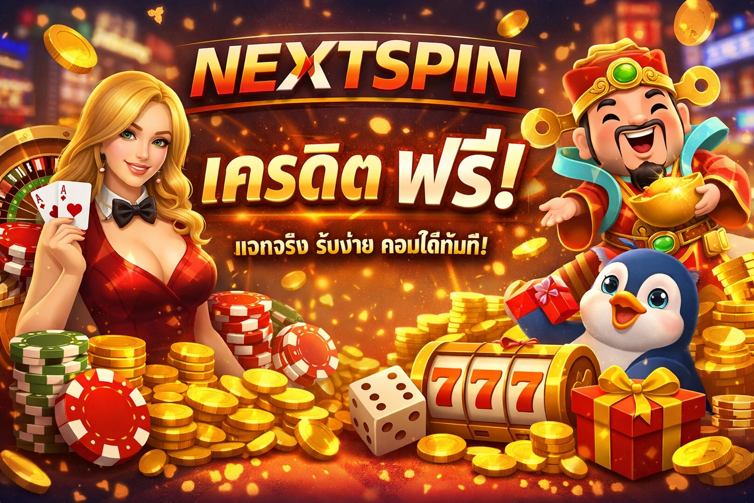 nextspin เครดิต ฟรี by nextspin711